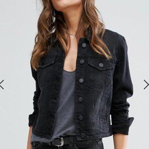 Vero Moda Black Denim Jacket